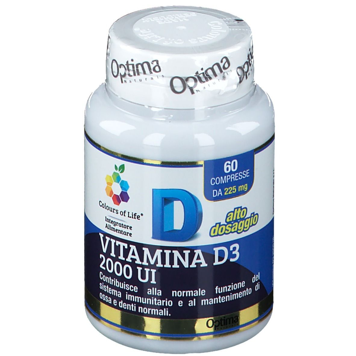 Optima Vitamina D3 2000 U.I.