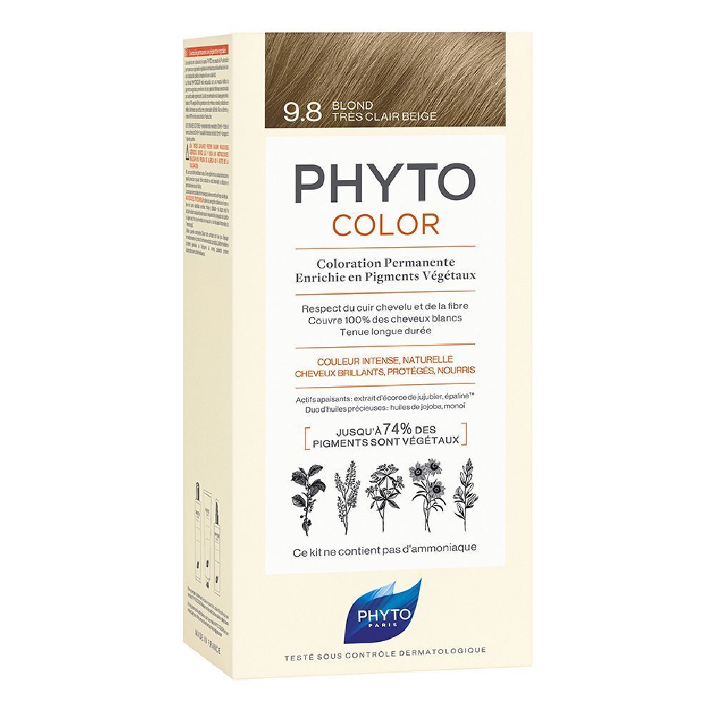 PHYTO PHYTOCOLOR Colorazione Permanente 9.3 Biondo Chiarissimo Cenere