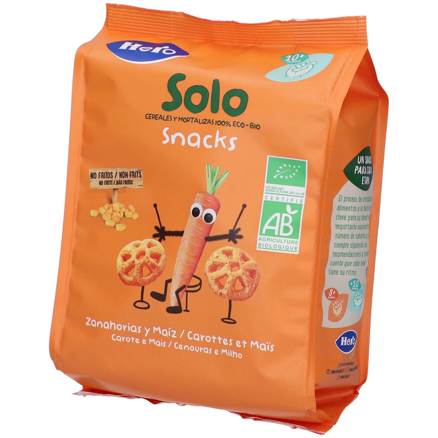 Hero Solo Snack Carote e Mais