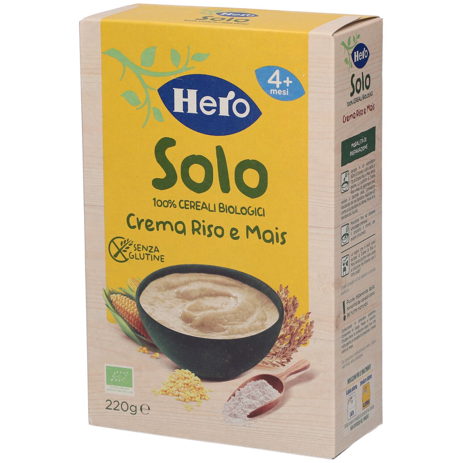 Hero Solo Crema Riso e Mais