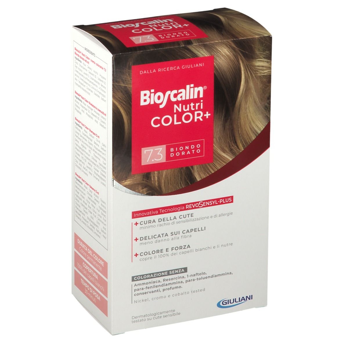Bioscalin® Nutri COLOR+ 7.3 Biondo Dorato