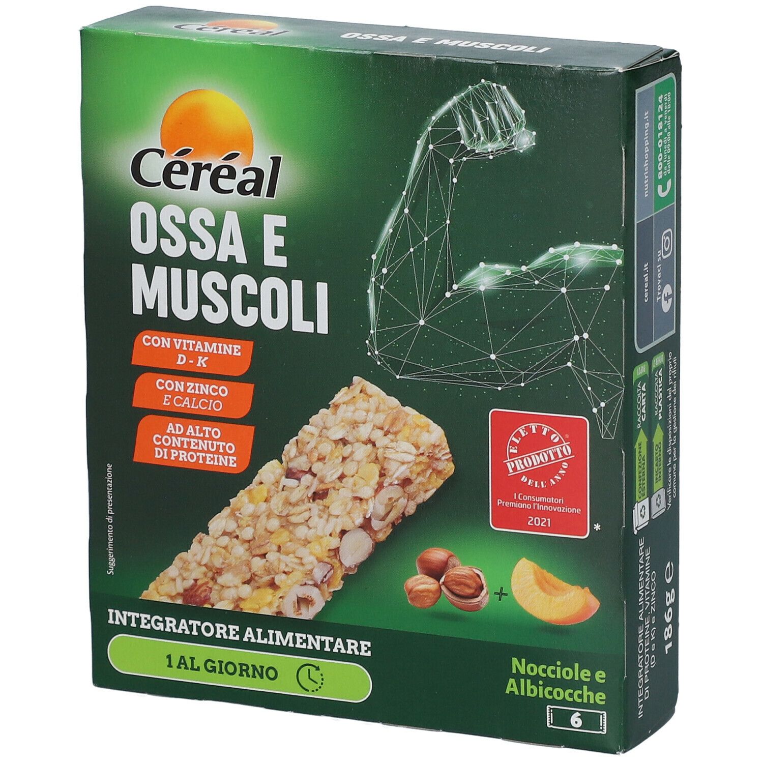 Céréal OSSA e MUSCOLI