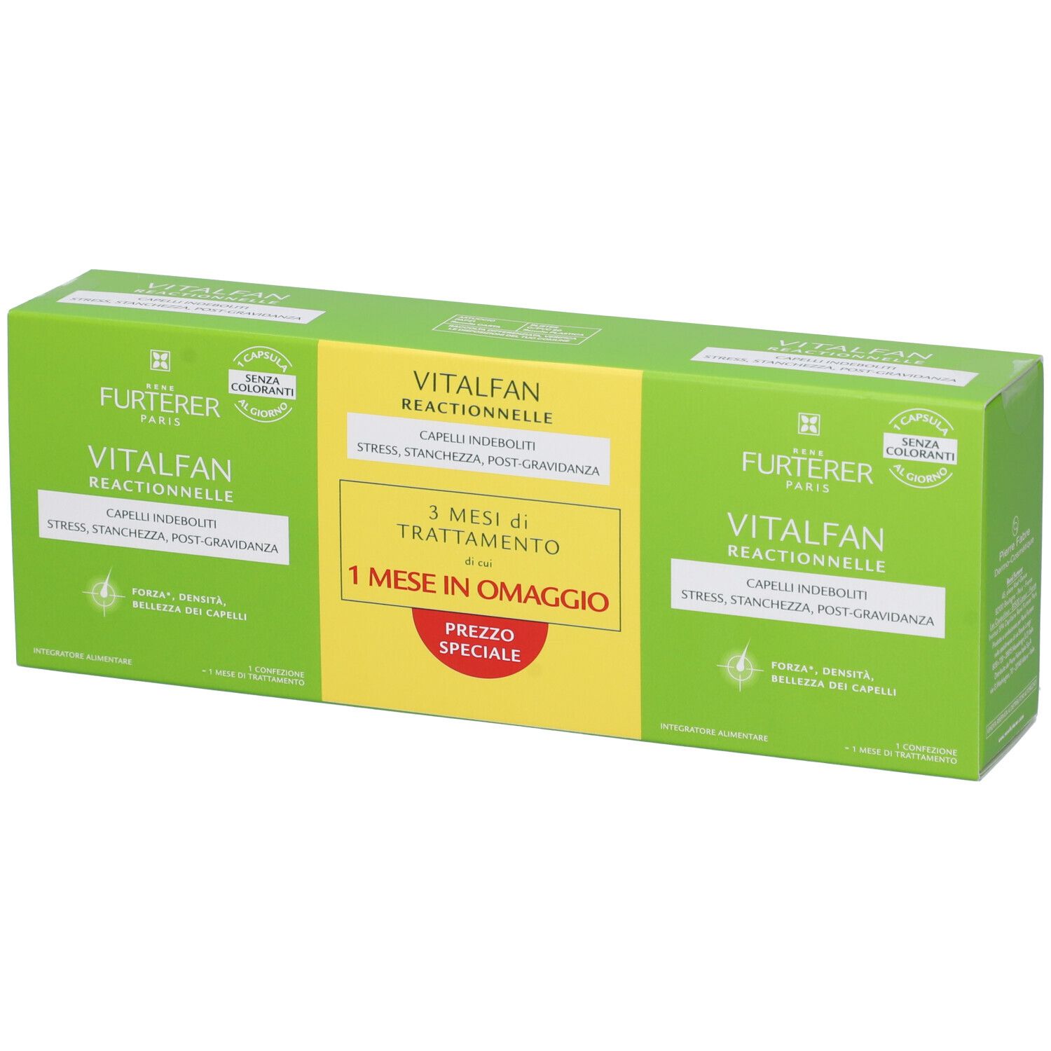 RENE FURTERER Vitalfan Antichute Reactionelle Trattamento 3 Mesi