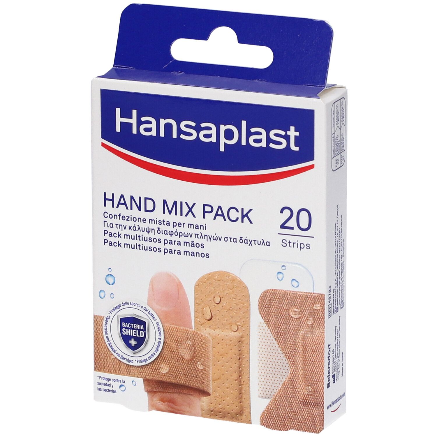 Hansaplast Hand Mix Pack 20
