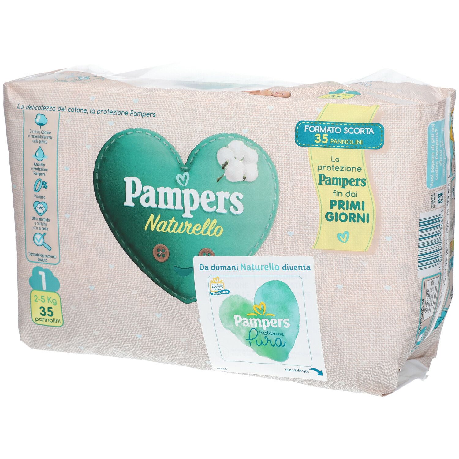 Pampers Naturello 2-5 kg