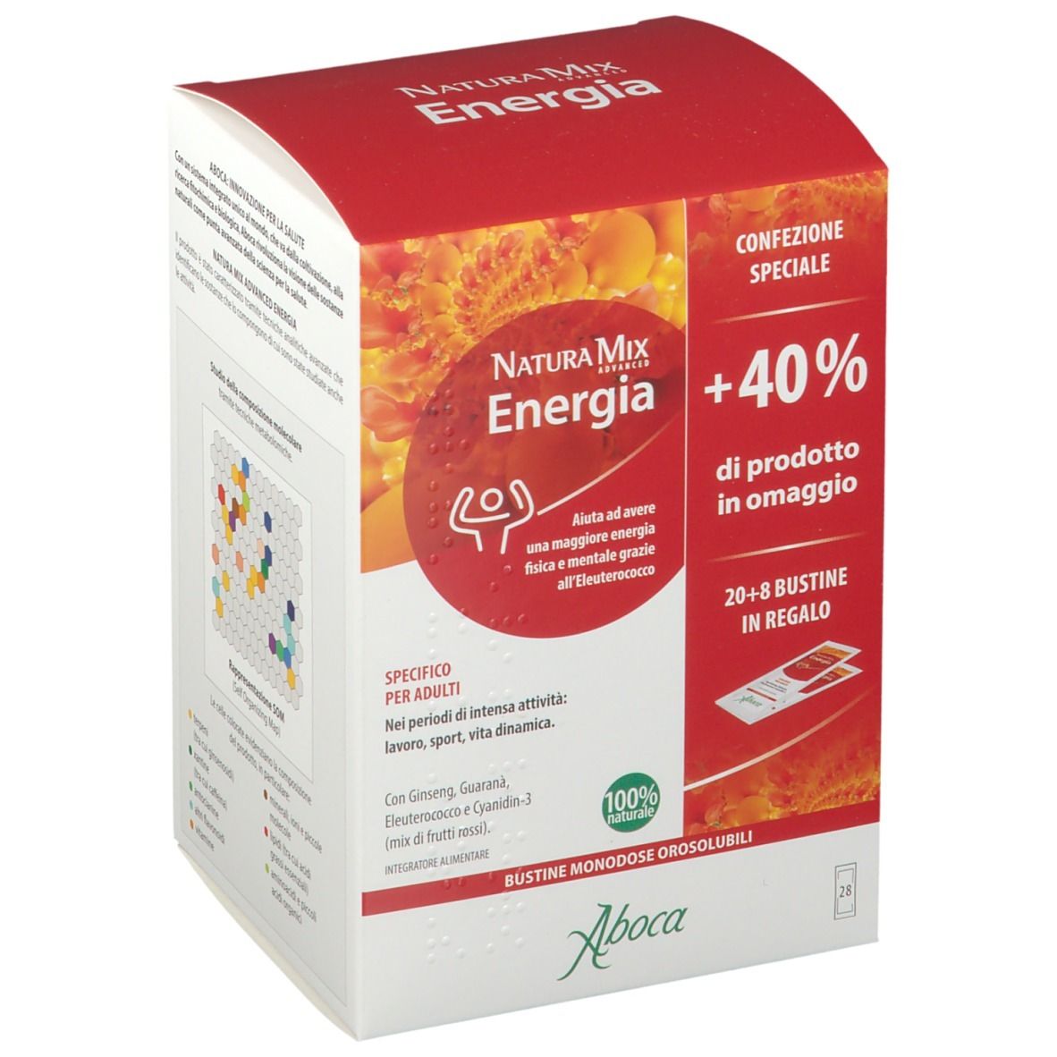Aboca Natura Mix Advanced Energia Bustine Confezione Speciale