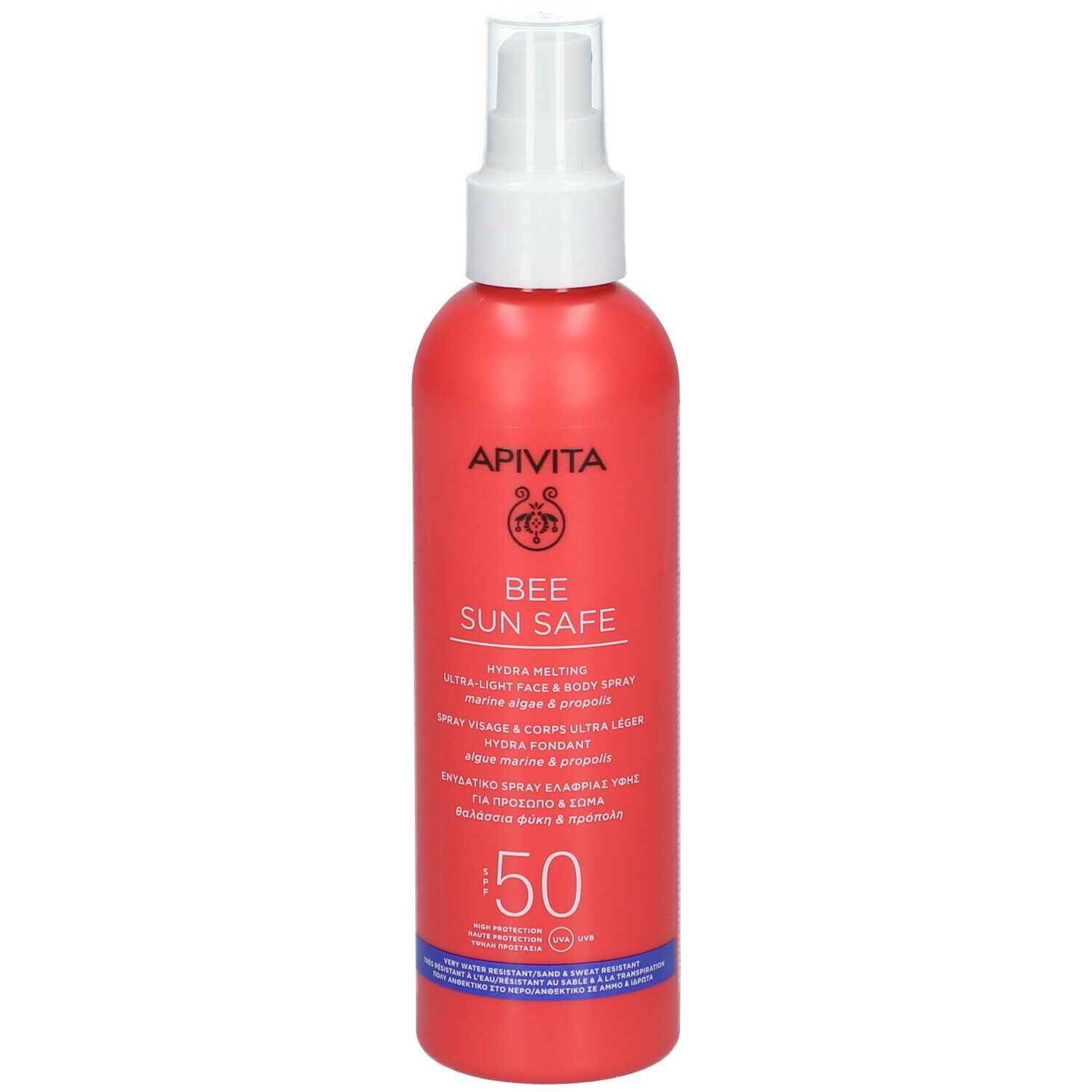 APIVITA Spray Hydra Melting Viso e Corpo Ultra-Leggero SPF50