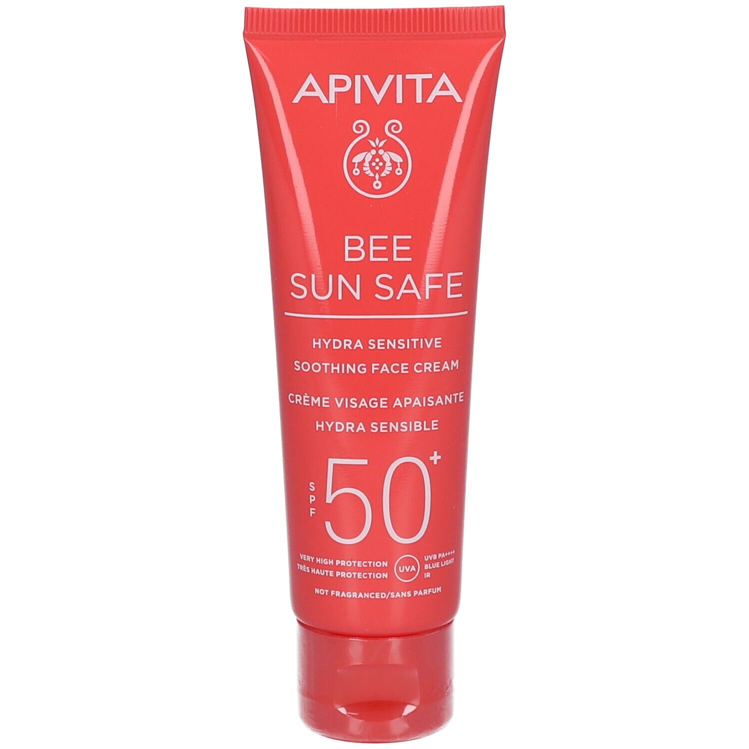 APIVITA Bee Sun Safe Crema Viso Lenitiva Hydra Sensitive Pelli Sensibili SPF50+