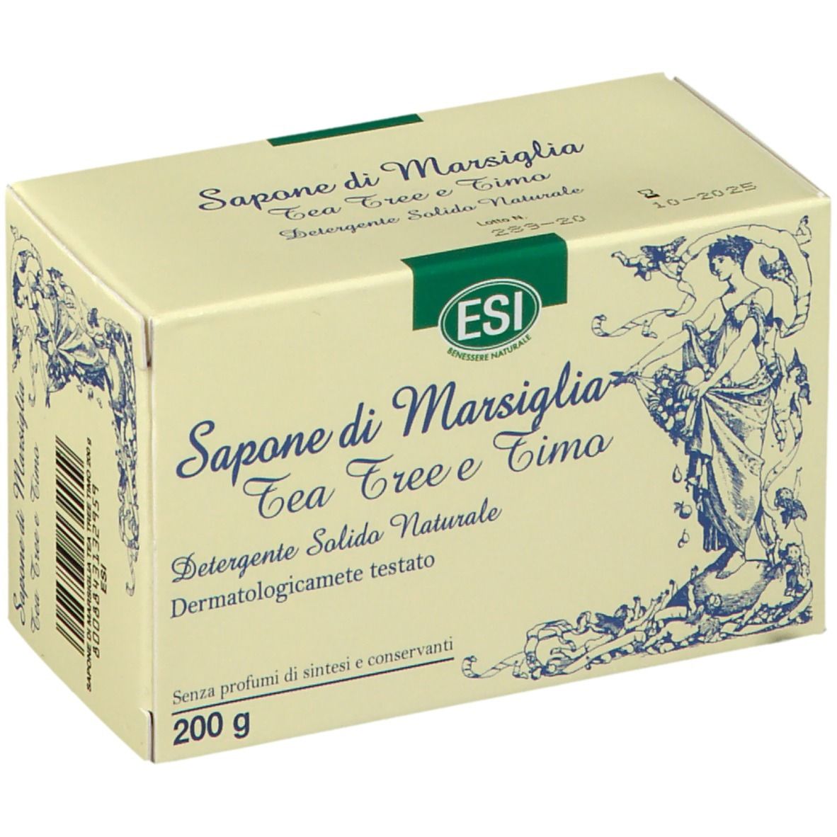 ESI Sapone di Marsiglia Tea Tree e Timo