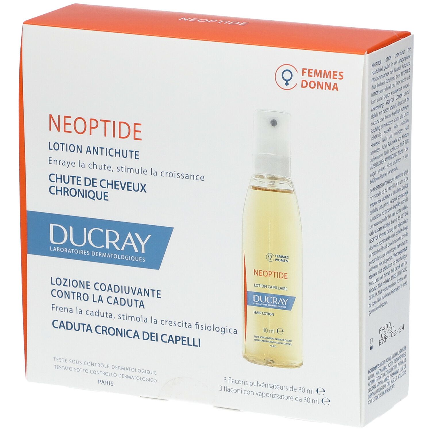 DUCRAY Neoptide Lozione Coadiuvante Donna