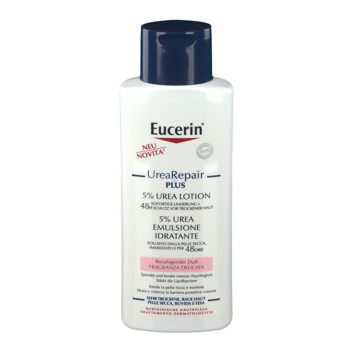 Eucerin® UreaRepair PLUS 5% Urea Emulsione Idratante Fragranza Delicata