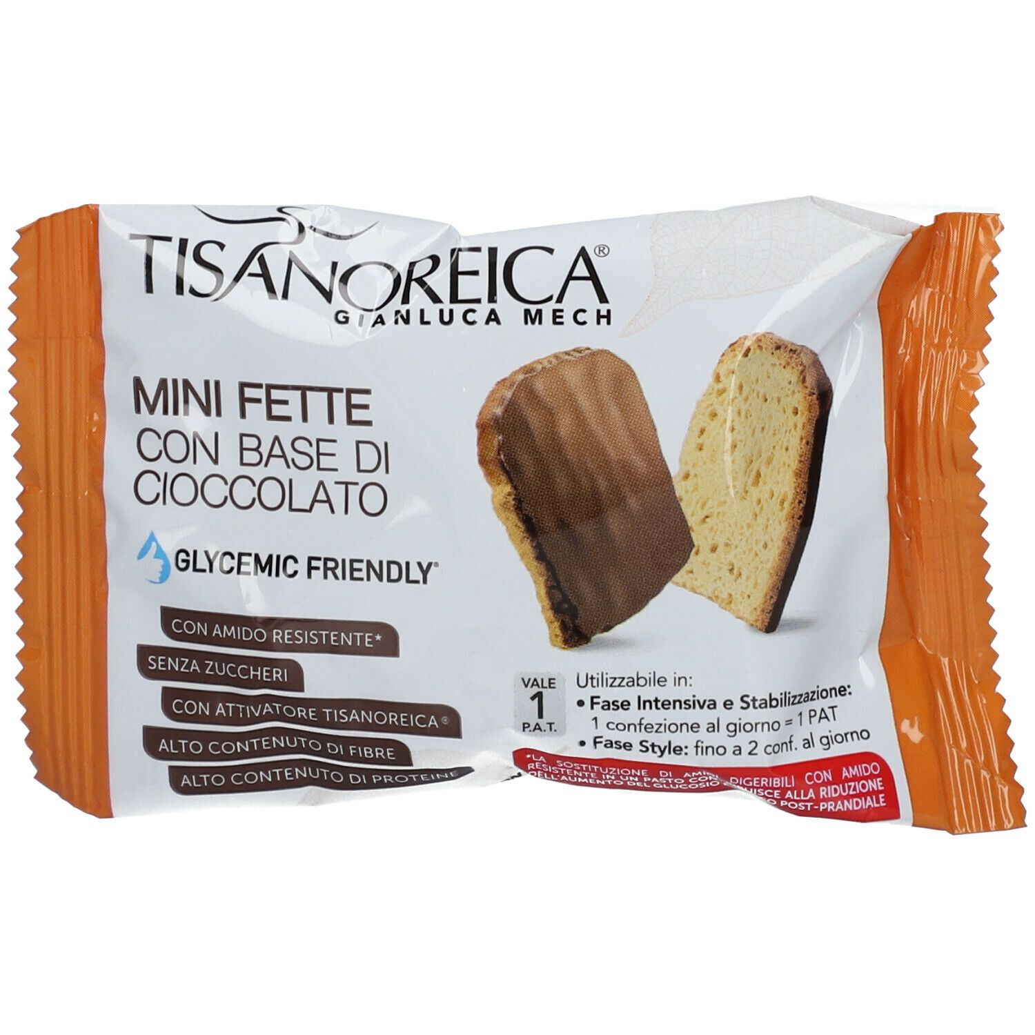 TISANOREICA® Mini Fette con base di Cioccolato
