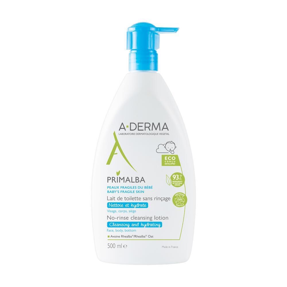 A-DERMA Primalba Latte Detergente Senza Risciacquo