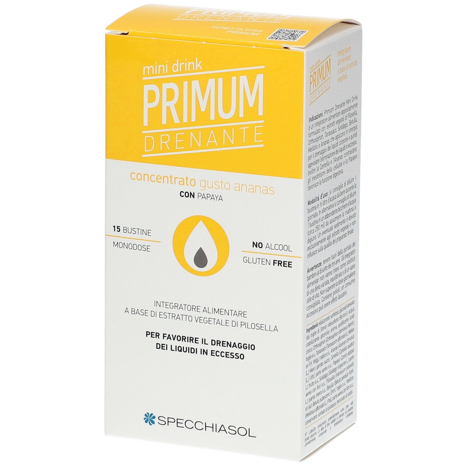 Mini Drink Primum Drenante Concentrato Gusto Ananas