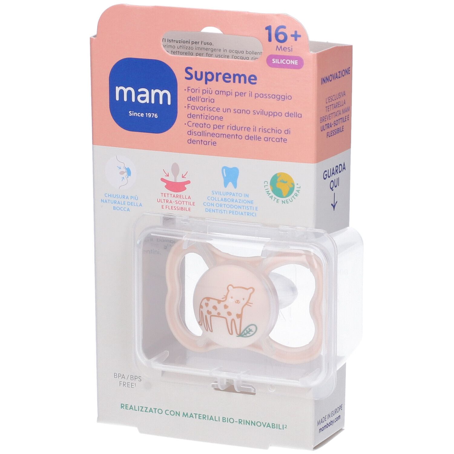 MAM Supreme 16+ Succhietto