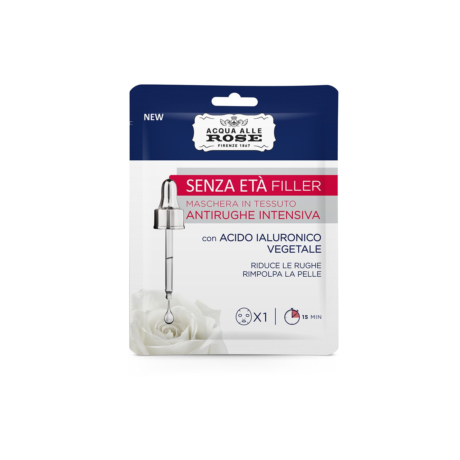 Acqua alle Rose Maschera Viso Senza età