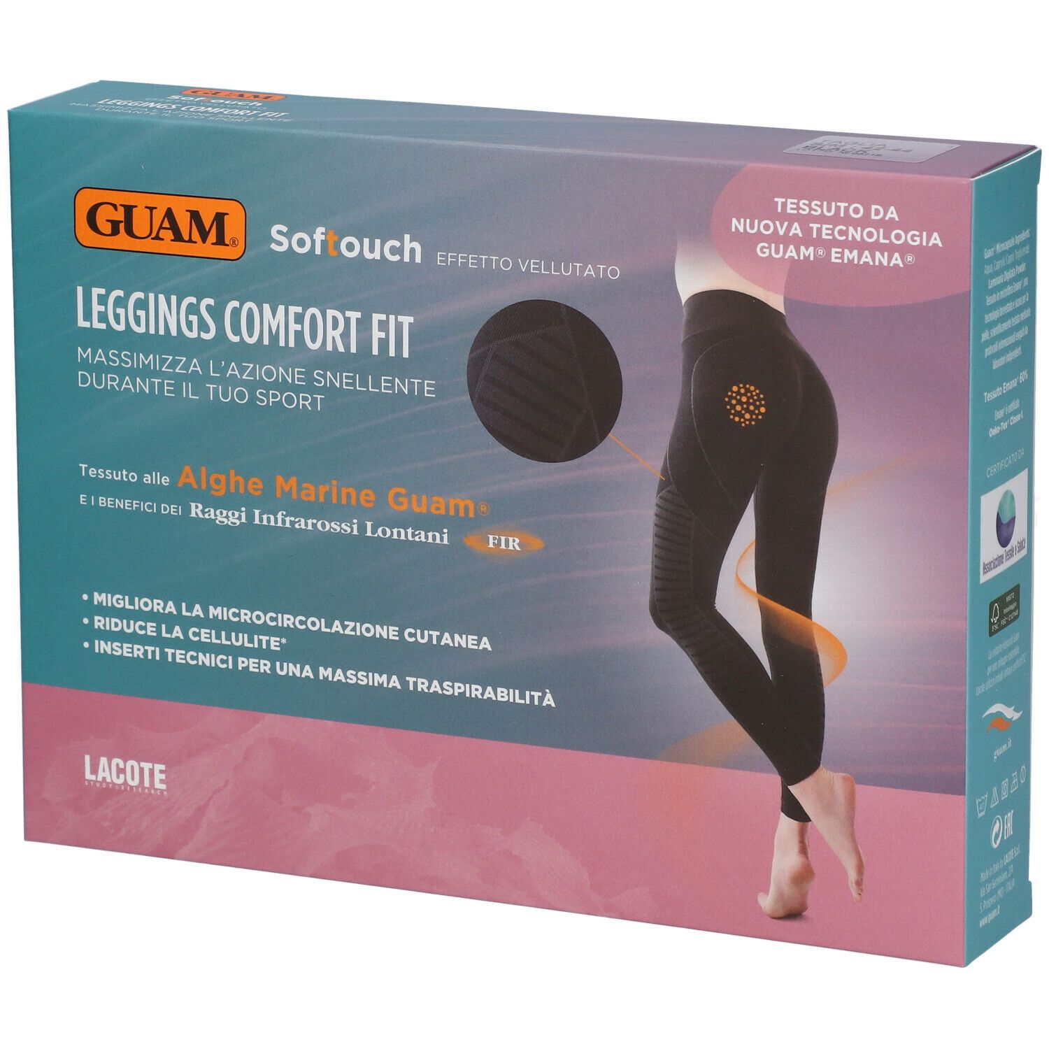 GUAM® Softouch Leggings Comfort Fit S/M