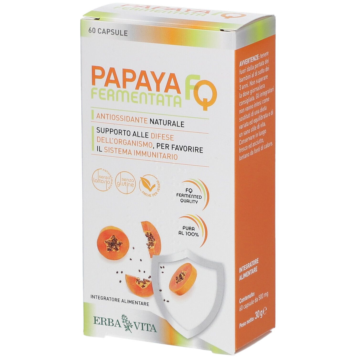 ERBA VITA Papaya Fermentata FQ Capsule