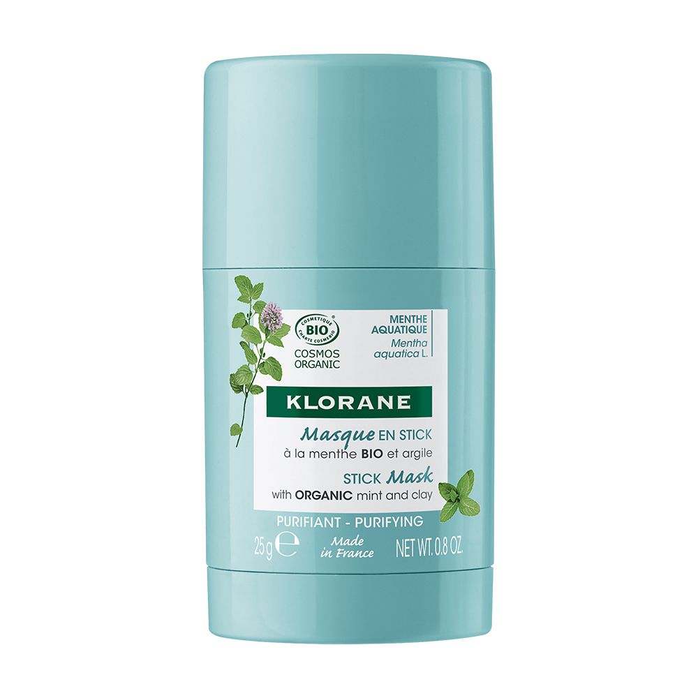 KLORANE Maschera Stick alla Menta BIO e all'Argilla