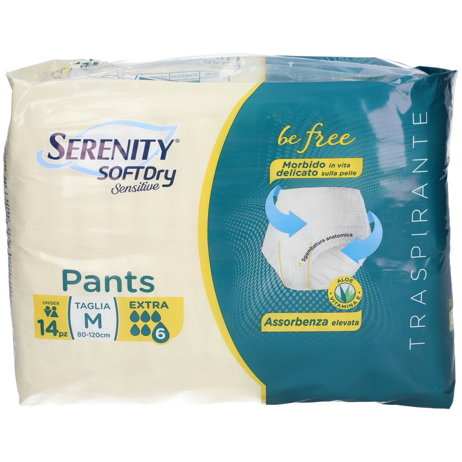 SERENITY® Soft Dry Be Free Taglia M