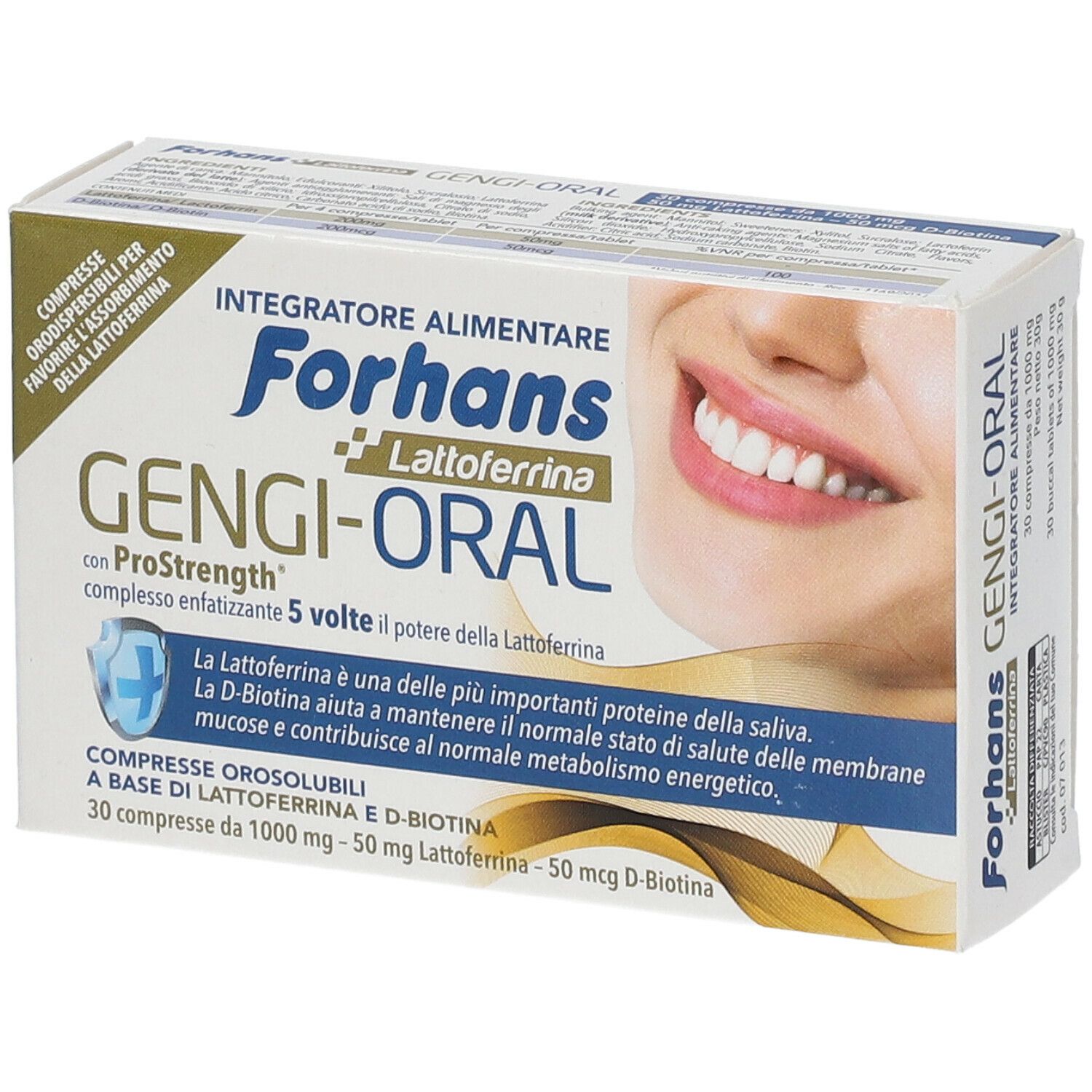 Forhans Lattoferrina Gengi-Oral Compresse Orosolubili