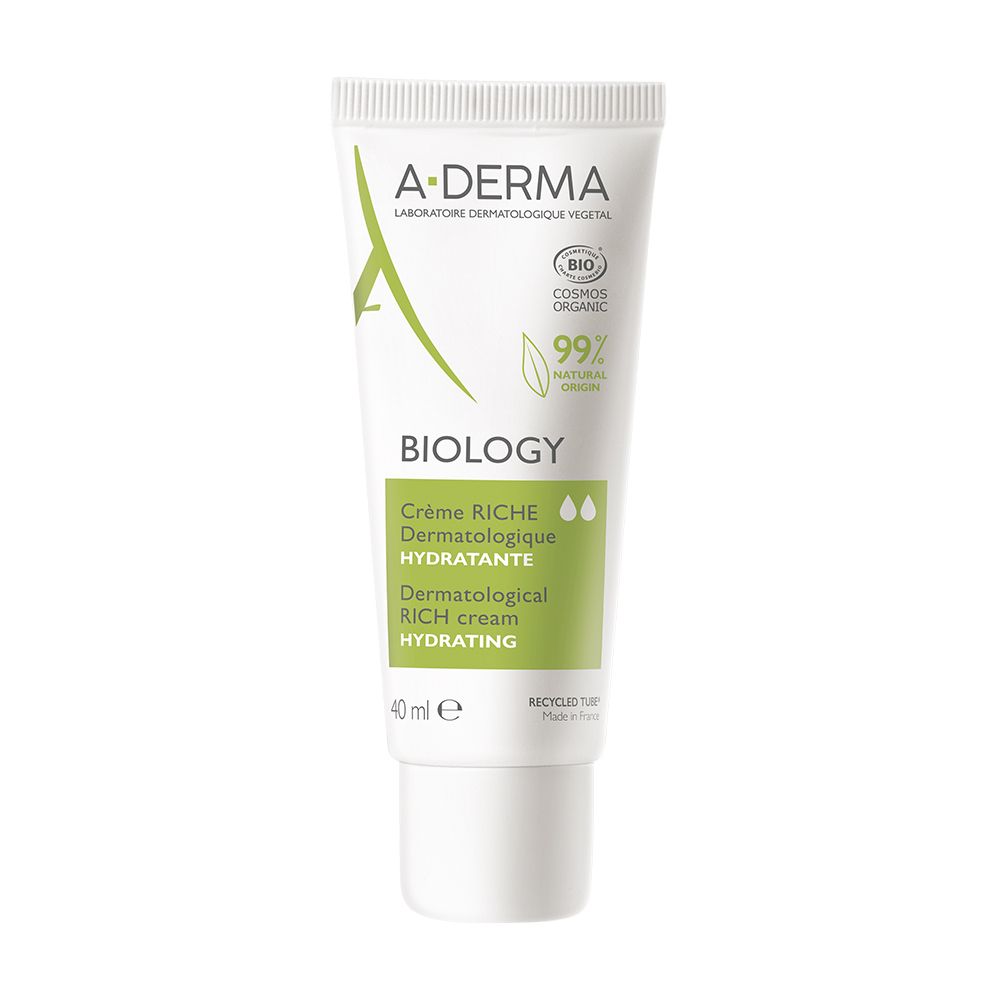 A-DERMA BIOLOGY Crema Ricca Dermatologica Idratante