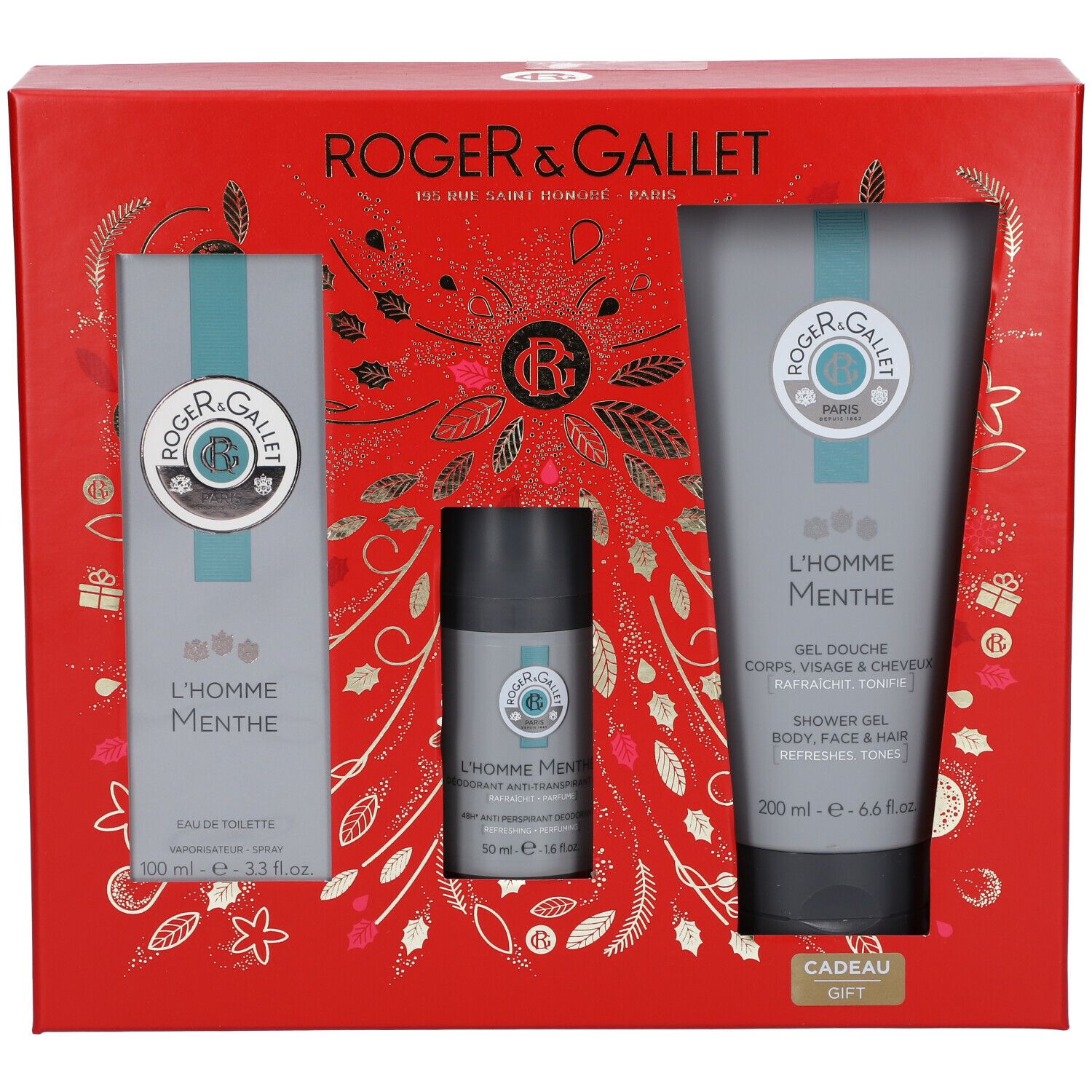 Roger&Gallet L'homme Menthe Cofanetto