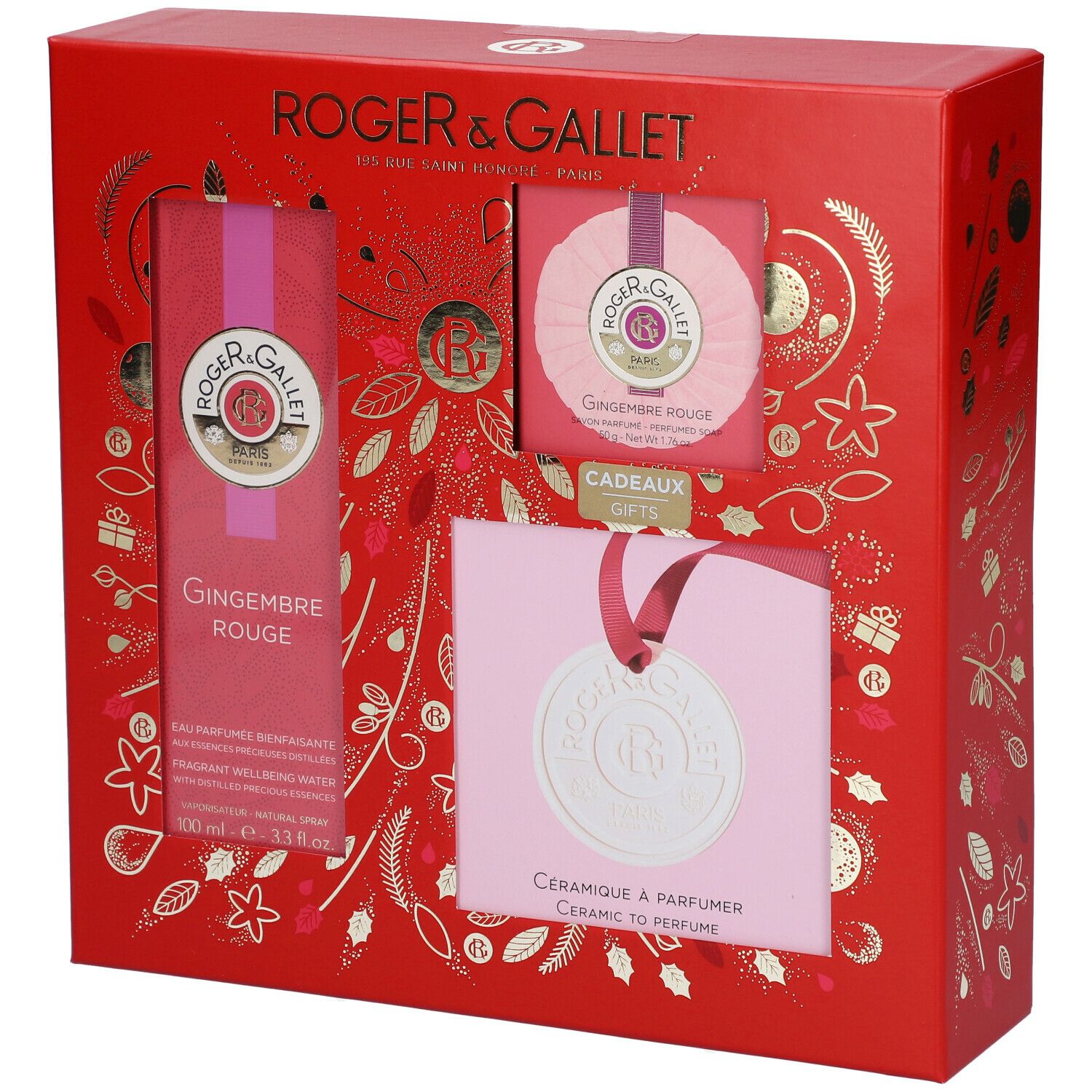 Roger & Gallet Gingembre Rouge Coffret
