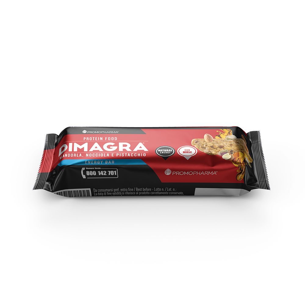 Dimagra® Energy Bar Mandorle, Nocciola e Pistacchio