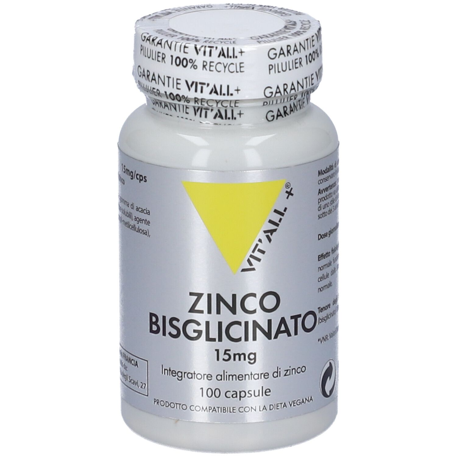 VIT'ALL+ ® Zinco Bisglicinato