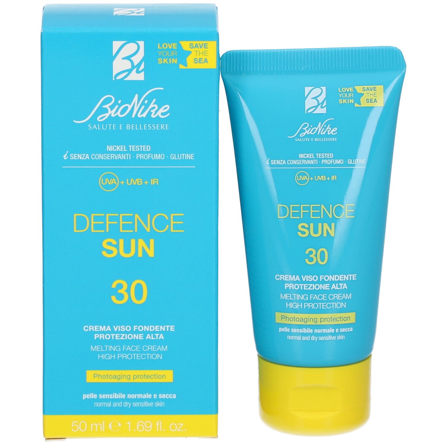 BioNike Defence Sun Crema Viso Fondente SPF 30