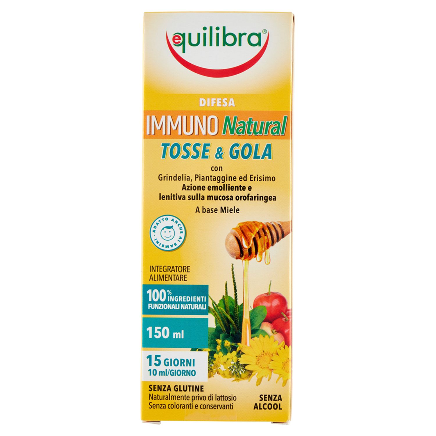 Equilibra® Difesa IMMUNO Natural Tosse & Gola