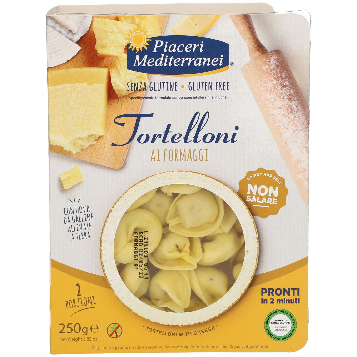 Piaceri Mediterranei® Tortelloni ai Formaggi