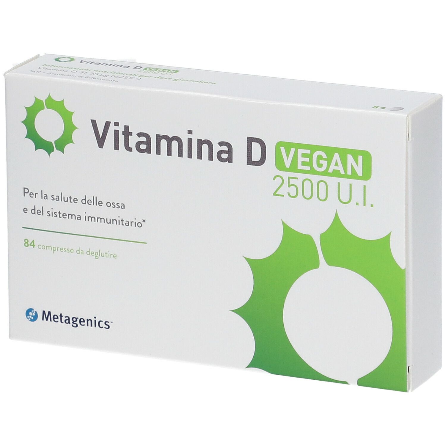 Metagenics™  Vitamina D Vegan 2500 U.I.