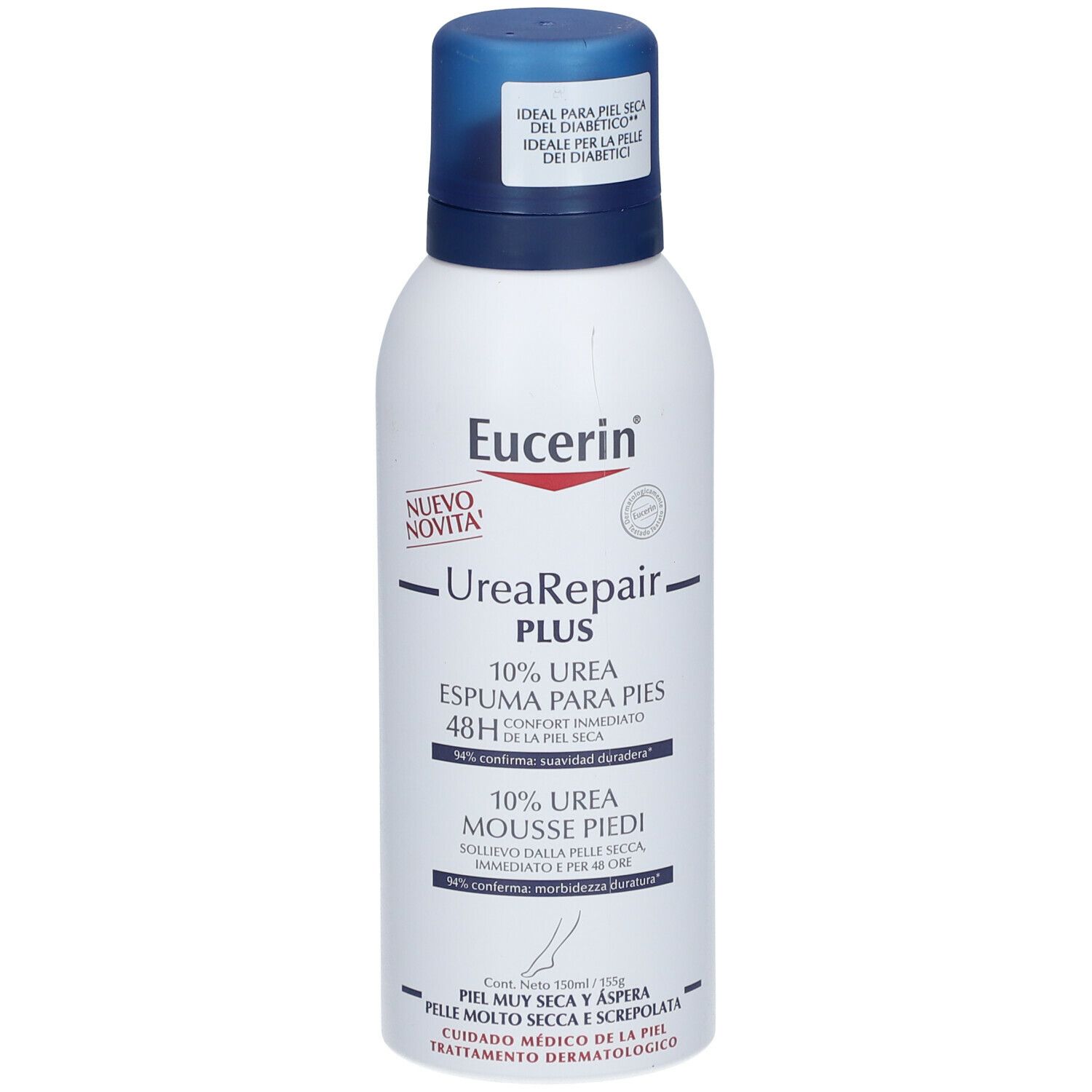 Eucerin® UreaRepair PLUS 10% Urea Mousse Piedi