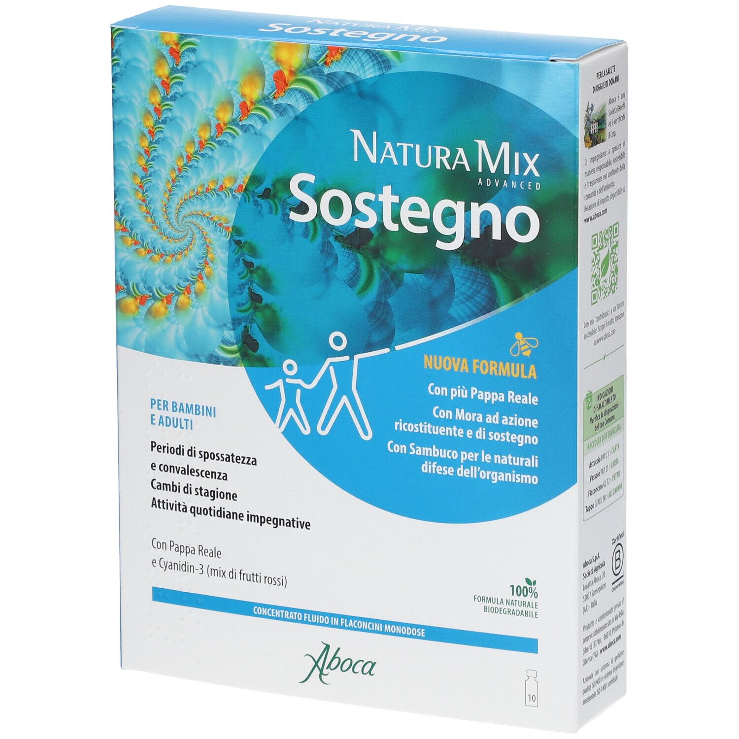 NATURA MIX ADVANCED Sostegno Concentrato Fluido