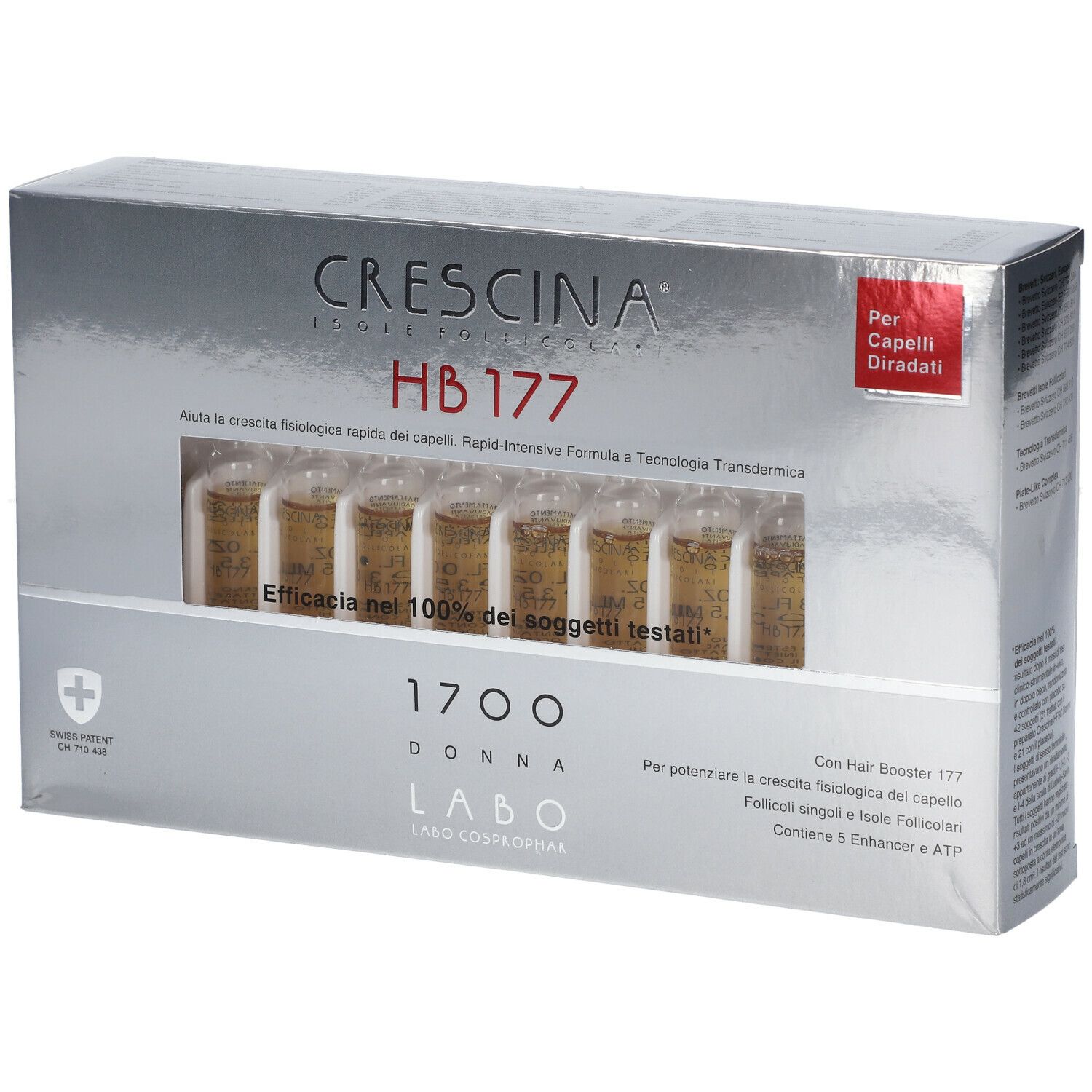 CRESCINA® Transdermic Isole Follicolari HB 177 1700 Donna