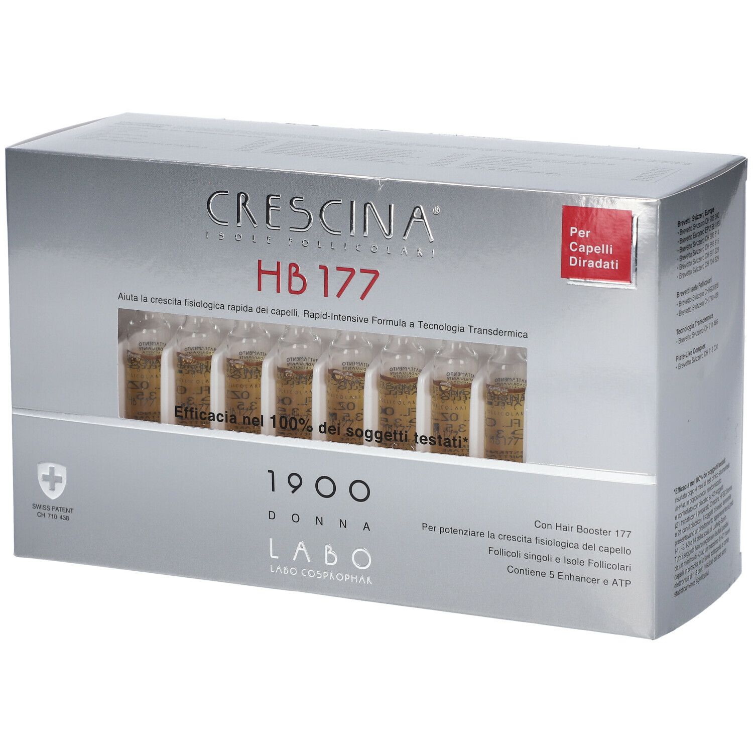 CRESCINA® Transdermic Isole Follicolari HB 177 1900 Donna