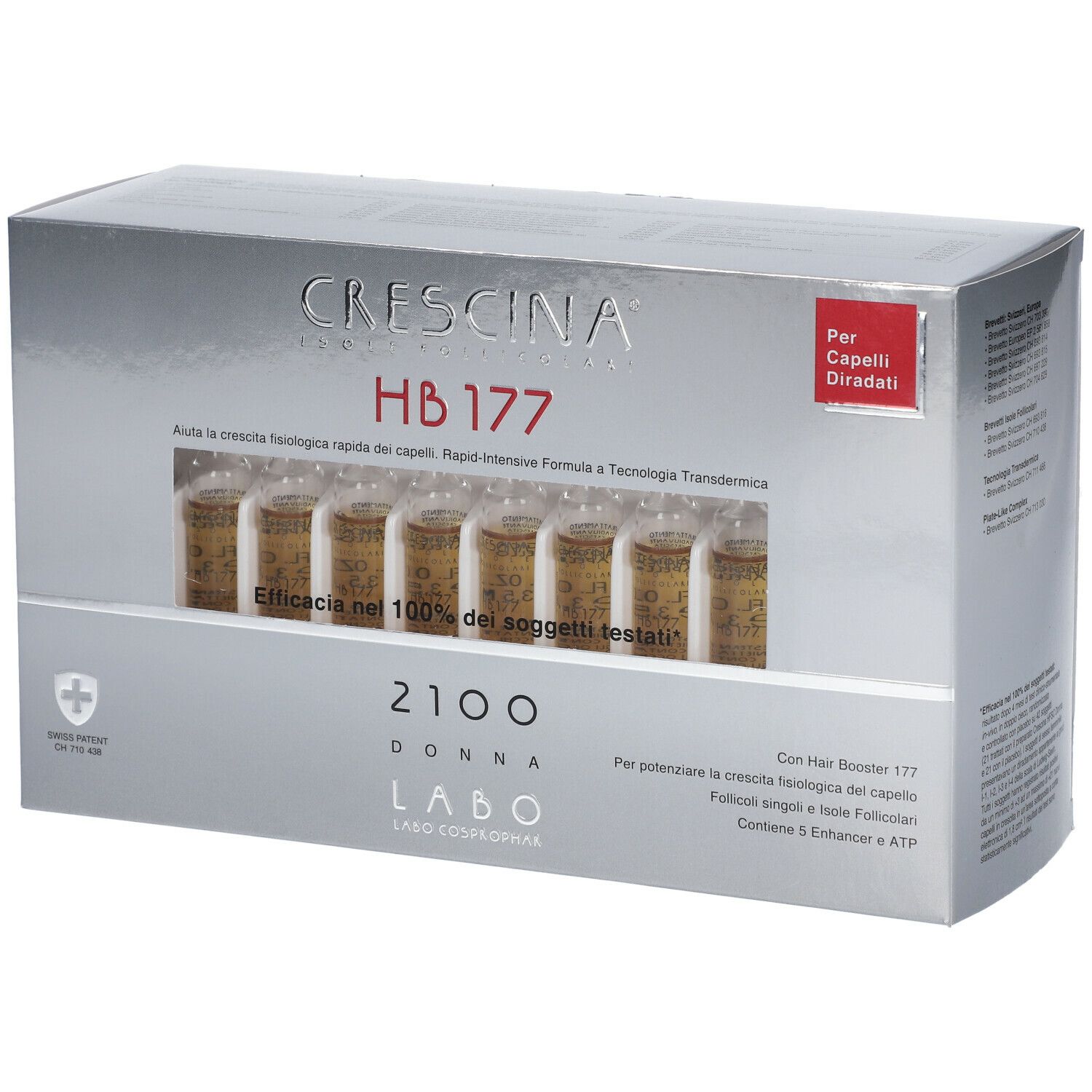 CRESCINA® Transdermic Isole Follicolari HB 177 2100 Donna