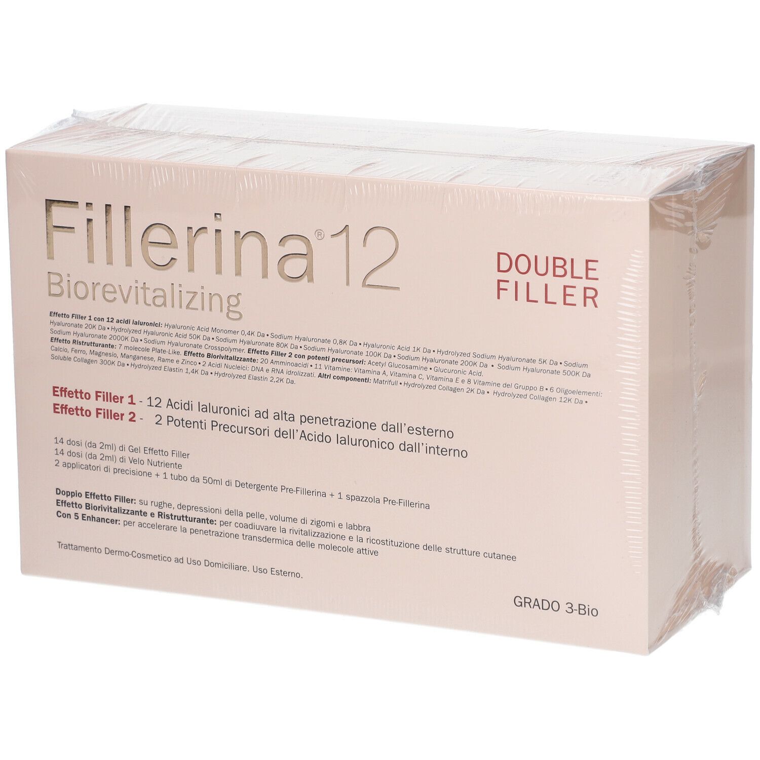 Fillerina® 12 Double Filler Biorevitalizing Grado 3