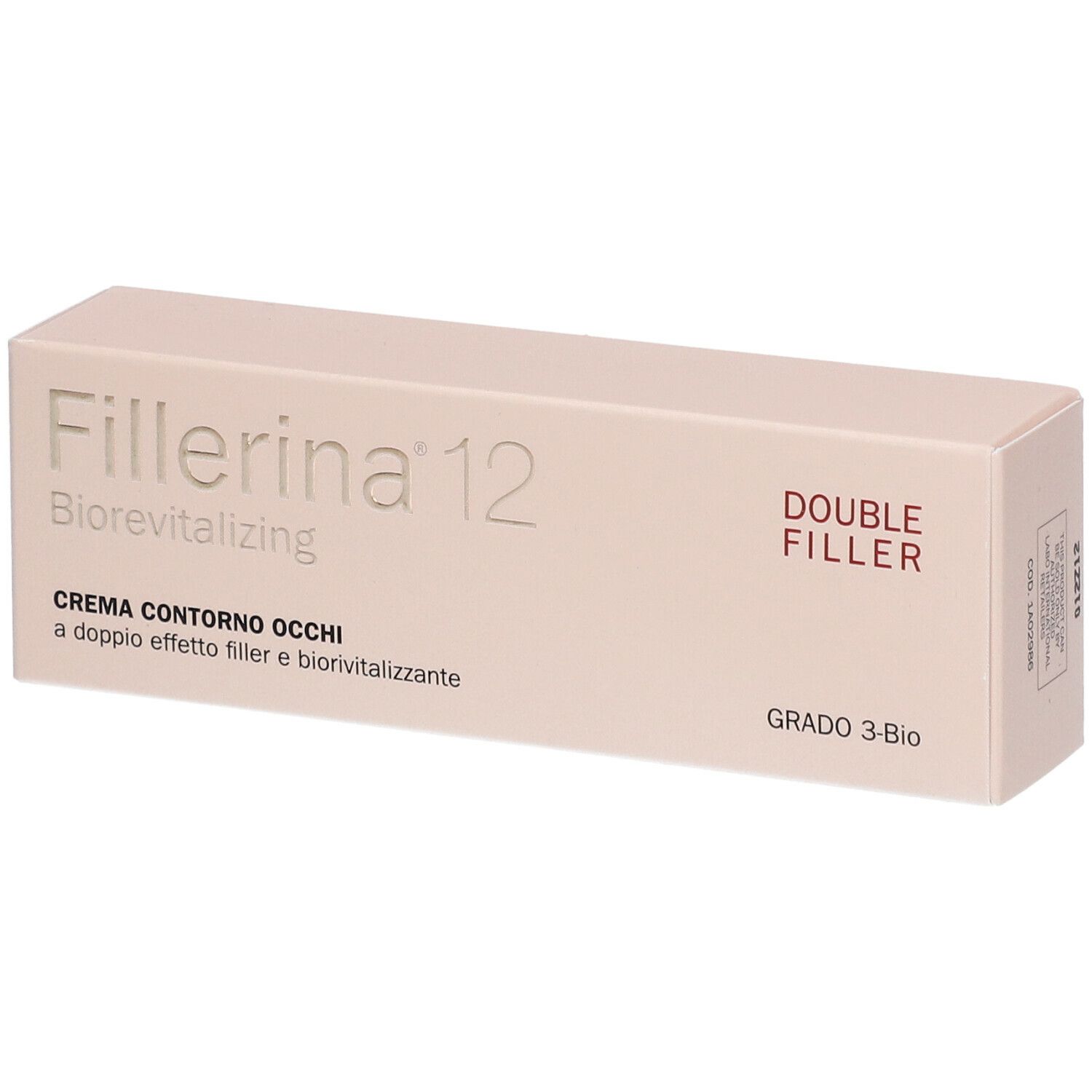 Fillerina® 12 Double Filler Biorevitalizing Crema Contorno Occhi Grado 3