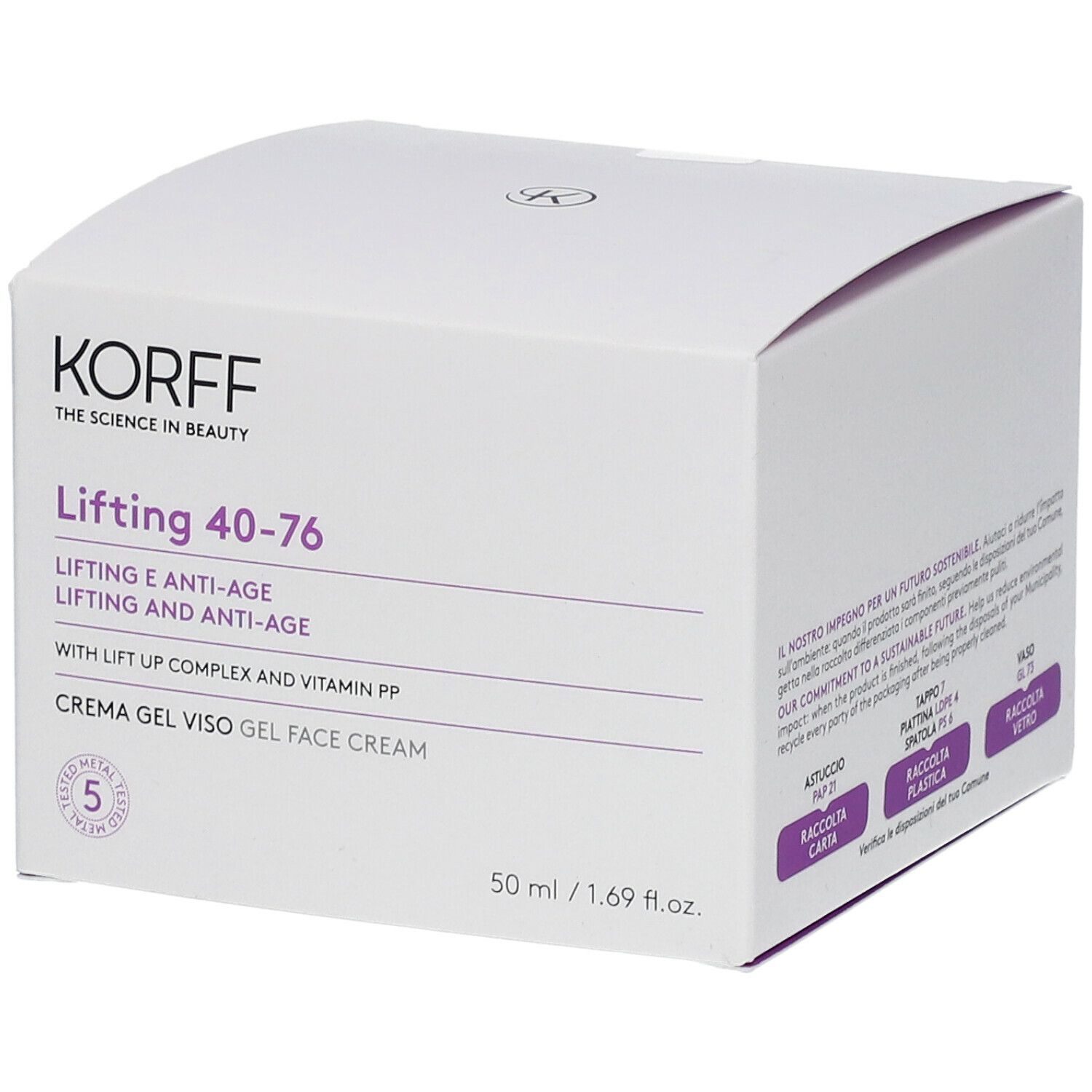 KORFF Lifting 40-76 Crema Viso Gel